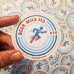 Beer Mile H3 Sticker