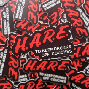 H.A.R.E. Hashing sticker