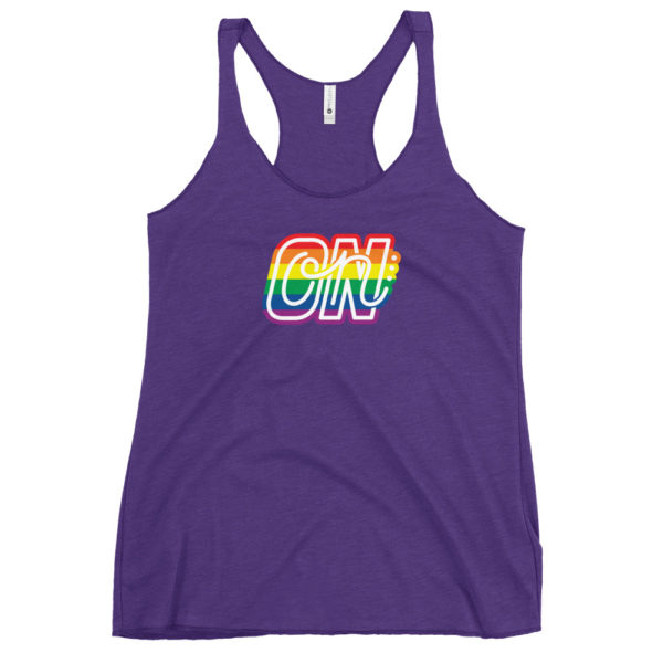 On-On Pride tank top