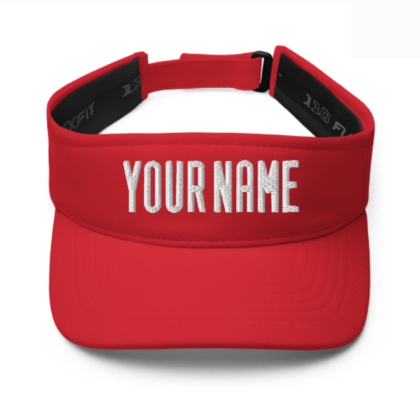 Personalized Hash Name Visor