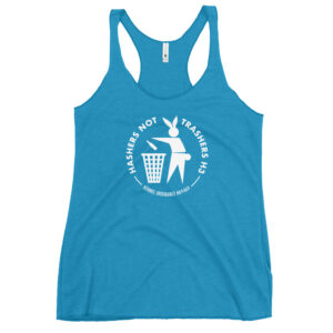 Hashers Not Trashers tank top