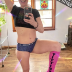 Cherry Cum Lately wearing Titties shiggy socks