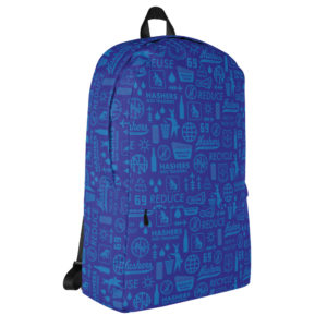 Hashers Not Trasher - Blue Earth Backpack