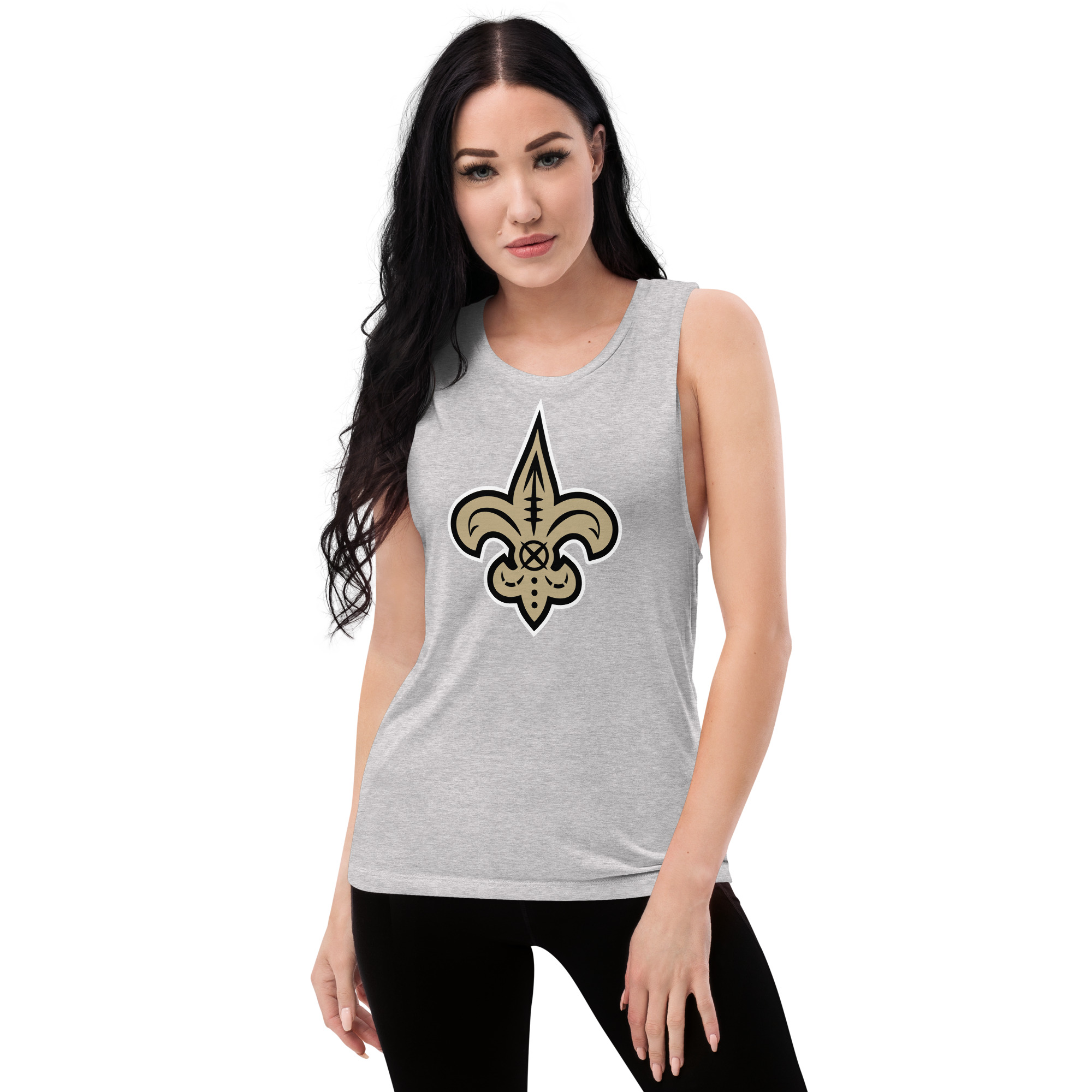 New Orleans Saints Women's Tank Top Gold Tank Top Gold – New