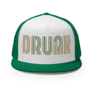 DRU?K Trucker Cap - Green Dress Edition