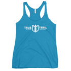 True Trail Running co Run the Miles | Drink the Beers racerback tank top